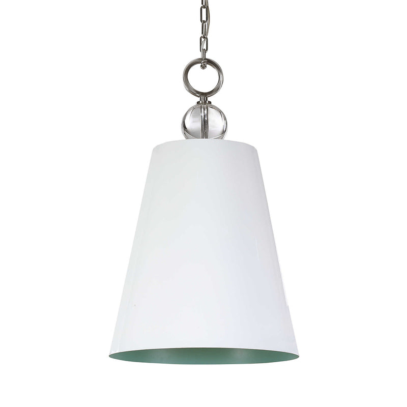 21515 Delray White Pendant Light Ceiling Lamp