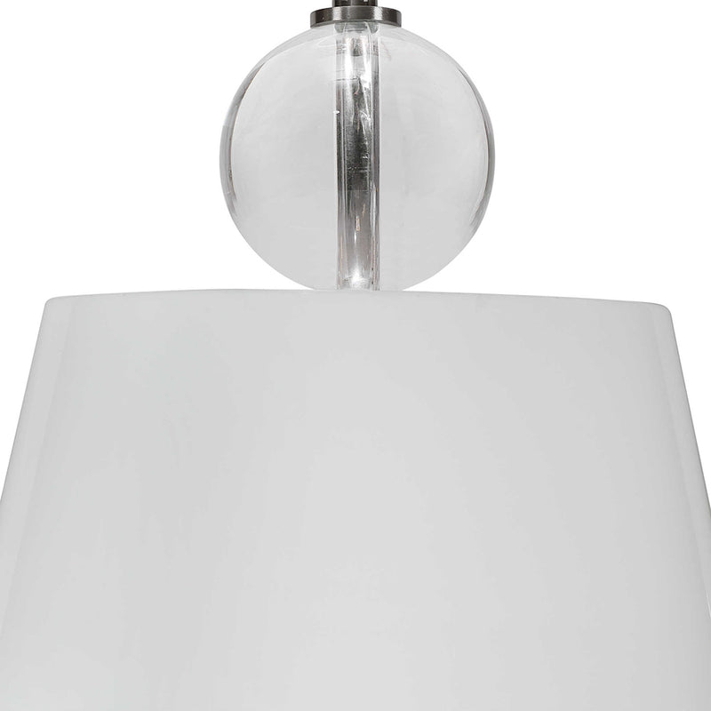 21515 Delray White Pendant Light Ceiling Lamp