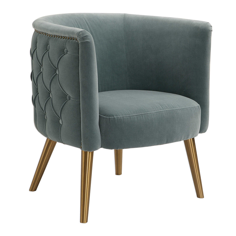 23480 Haider Gray Accent Chair