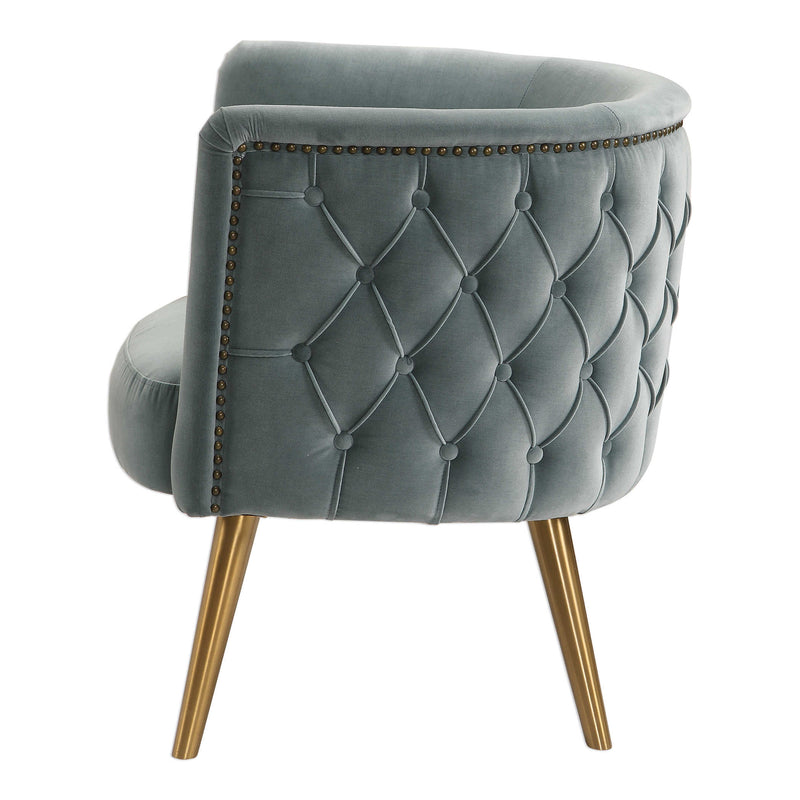 23480 Haider Gray Accent Chair