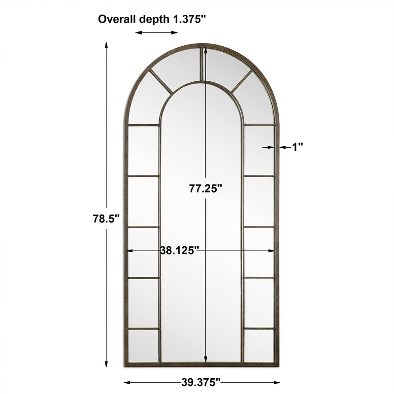 10505 Dillingham Arch Mirror - Nabco Furniture Center